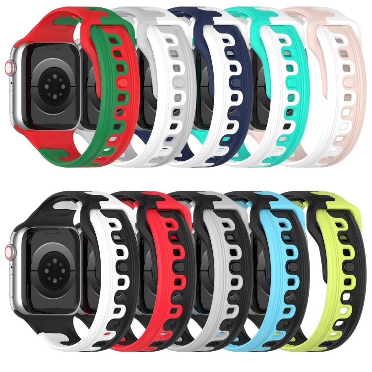 Double Color Silicone Watch Band, Series 1