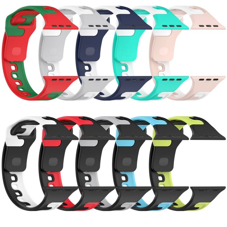 Double Color Silicone Watch Band, Series 1