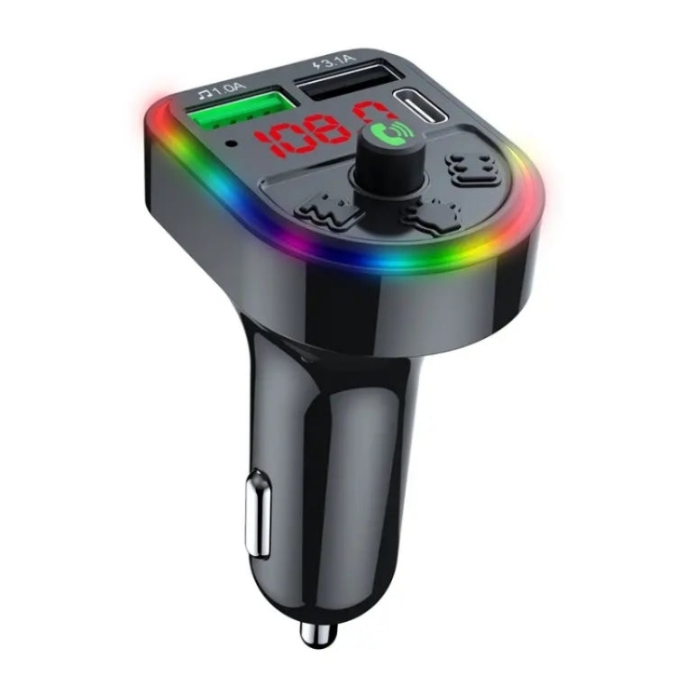 F21 PD + USB Car Charger Bluetooth Car Adapter Handsfree Call FM Transmitter MP3 Music Player ÎҵÄÉ̵ê