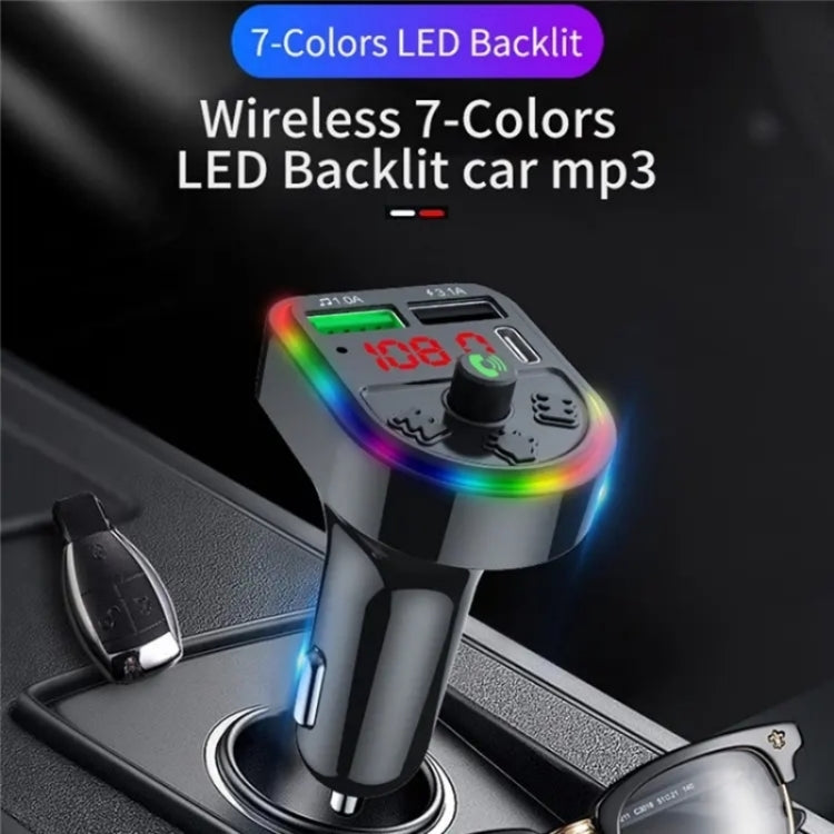 F21 PD + USB Car Charger Bluetooth Car Adapter Handsfree Call FM Transmitter MP3 Music Player ÎҵÄÉ̵ê