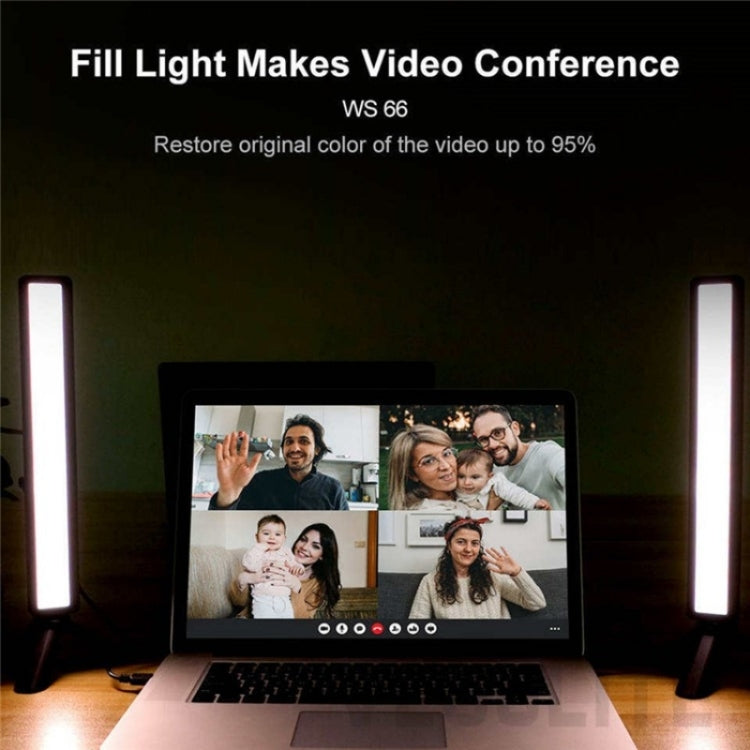 VLOGLITE WS66 LED Webcam Streaming Lights Video Conference Lighting Laptop Light with Tripod My Store