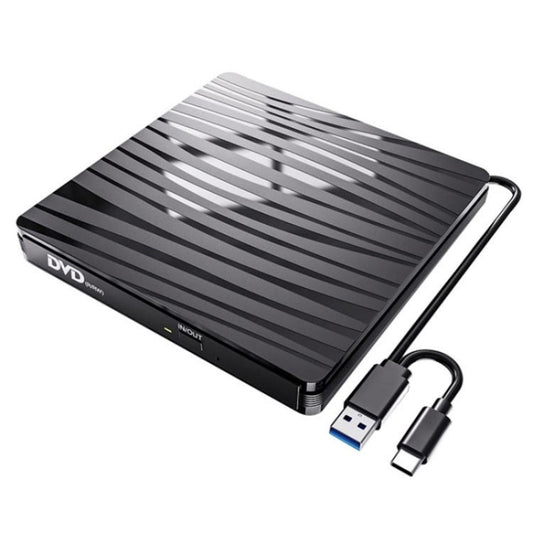 BT689 Portable DVD Burner External Optical Drive CD Player Win10 USB Optical Drive Recorder