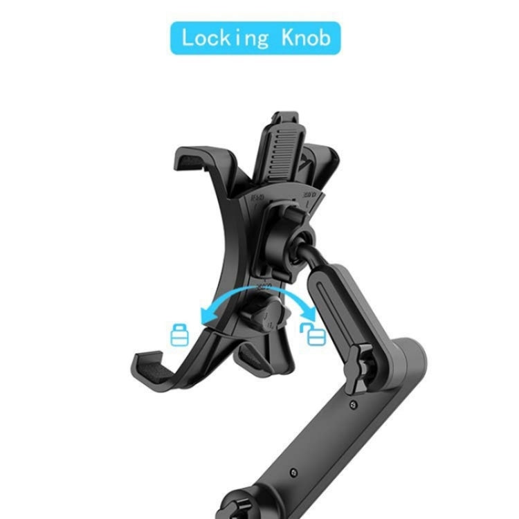 CUP-B17 Mini 2 Shaft Rotating Car Cup Holder Tablet Mount Universal Long Neck Car Cup