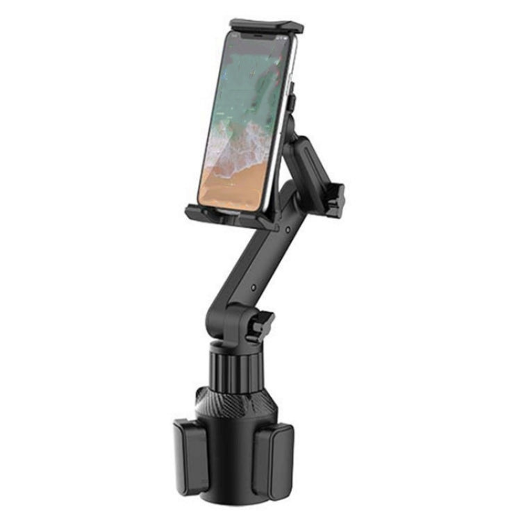 CUP-B16 Universal Long Neck 2 Shaft Rotating Car Cup Mount Phone Holder