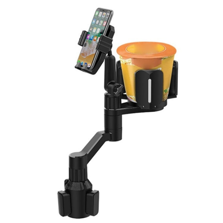 D08 With Adjustable Snack Cup Cup Holder Phone Mount For Car Phone Clamping Mount Holder