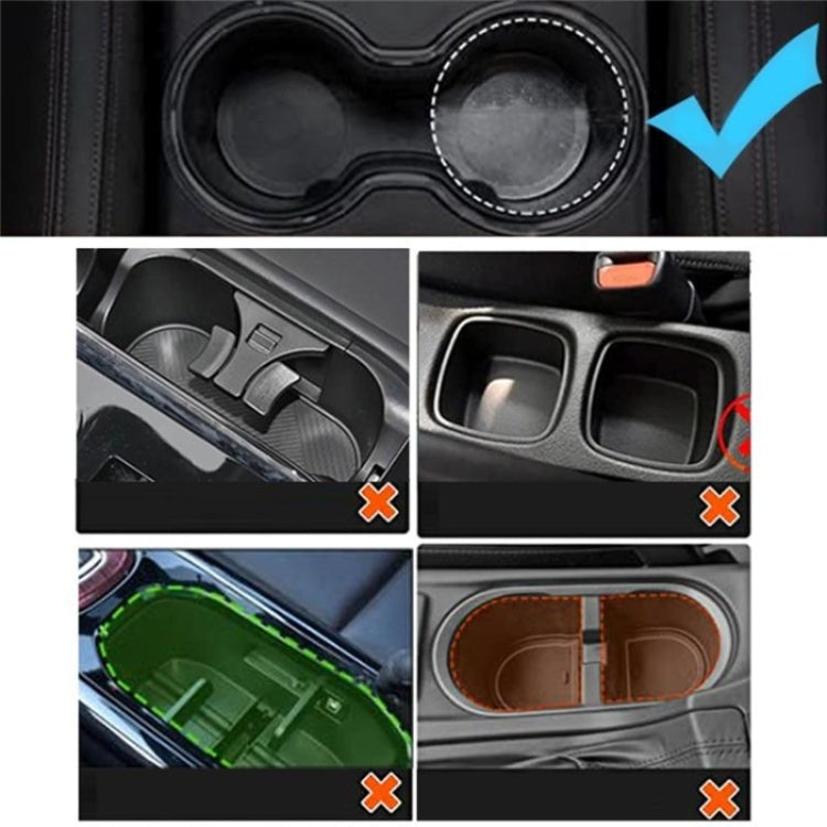 D03 For Drink Bottle Snack Car Cup Holder Expander Adjustable Dual Round Car Cup Holder