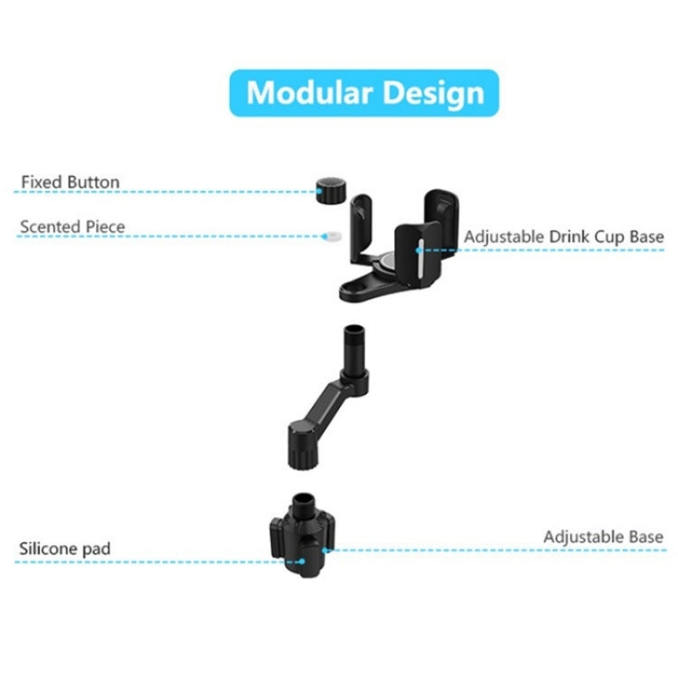 D07 3-Clip Adjustable Cup Holder Car Mount Drink Bottle Snack Car Cup Holder Expander ÎҵÄÉ̵ê