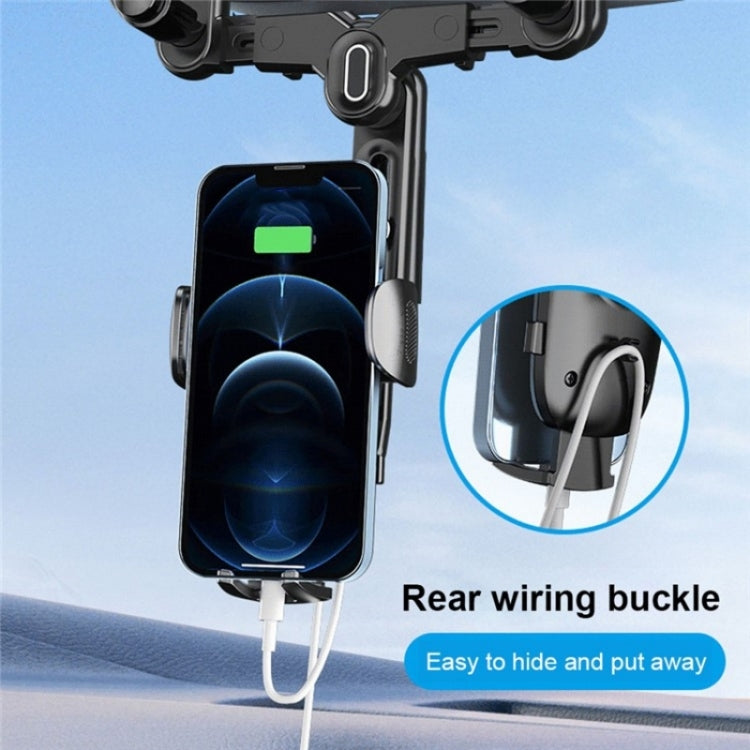 R009 Universal Vehicle Retractable Phone Clip Holder Car Rearview Mirror Cell Phone Mount ÎҵÄÉ̵ê