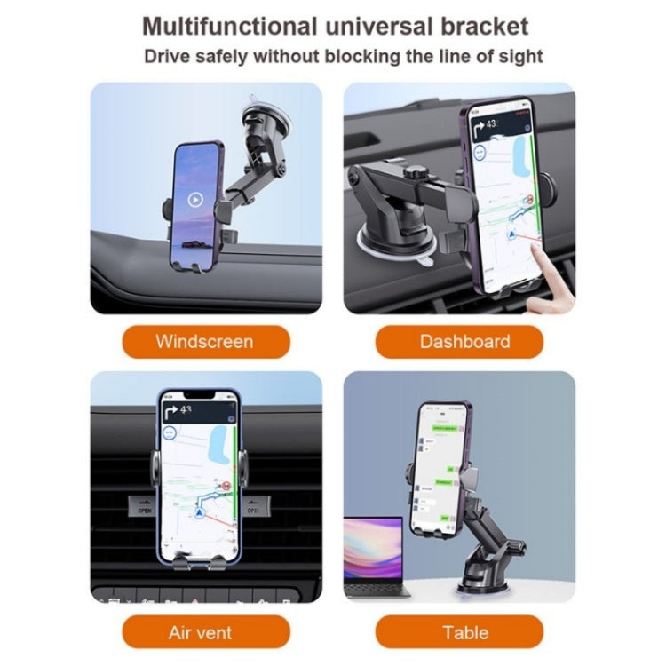 D-43+128+120 Multi-functional Car Air Vent Dashboard Telescopic Suction Cell Phone Mount ÎҵÄÉ̵ê