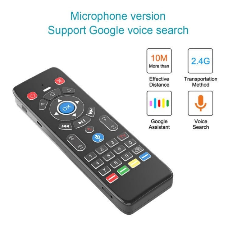 T16+M Android TV Box Smart TV Remote Controller 2.4G Wireless Air Mouse Voice Remote Reluova