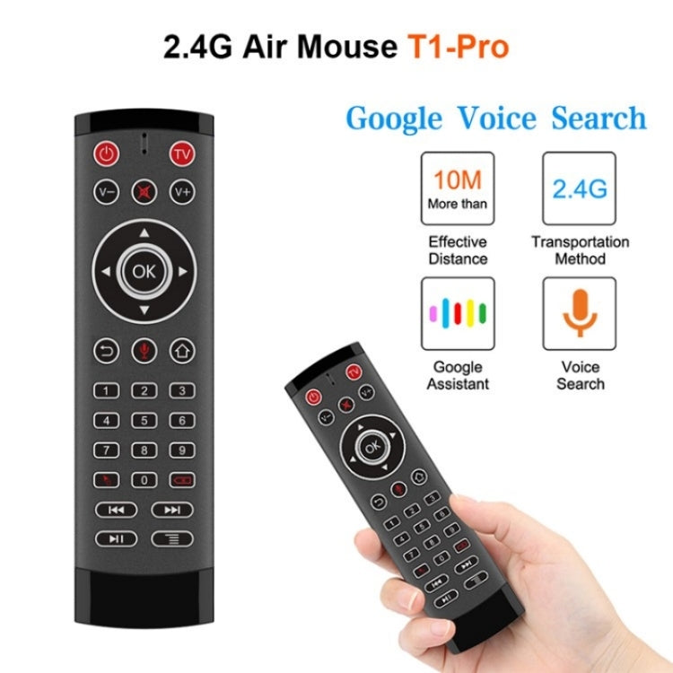 T1-PRO-TV With Microphone Android TV Box 2-Key IR Function Air Mouse Smart Remote Control Reluova