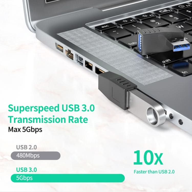 ENKAY USB 3.0 Adapter 90 Degree Angle Male to Female Combo Coupler Extender Connector My Store