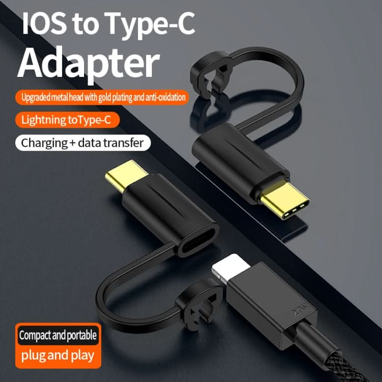 8 Pin to USB-C / Type-C 3.1 OTG Adapter