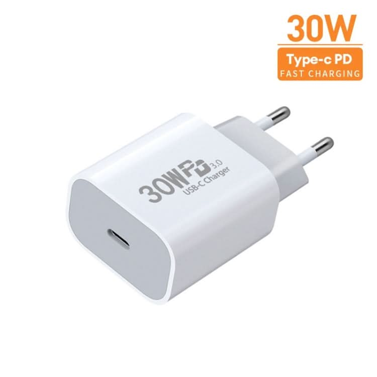 Single Port PD30W USB-C / Type-C Charger