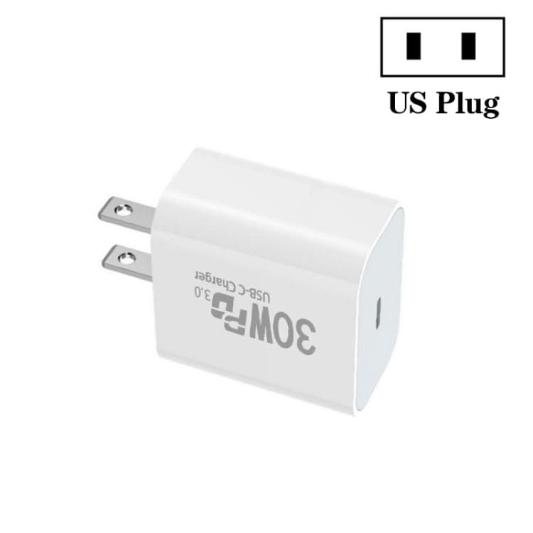 Single Port PD30W USB-C / Type-C Charger