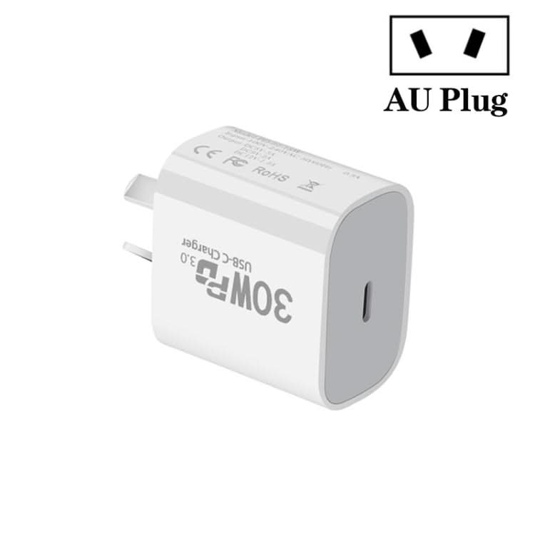 Single Port PD30W USB-C / Type-C Charger