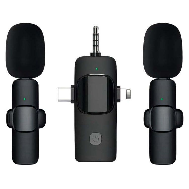 Wireless Lavalier Microphones for iPhone / Android Reluova