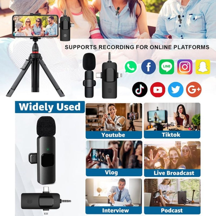 Wireless Lavalier Microphones for iPhone / Android Reluova