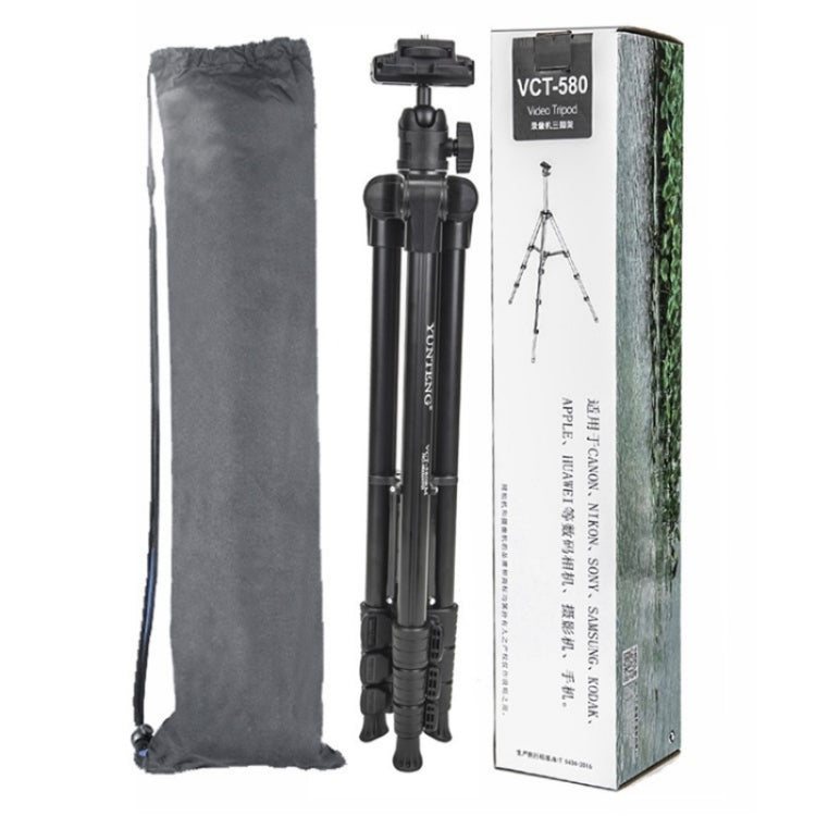 YUNTENG VCT-580 DSLR Camera Telescopic Tripod Mount with 1 / 4 Screw