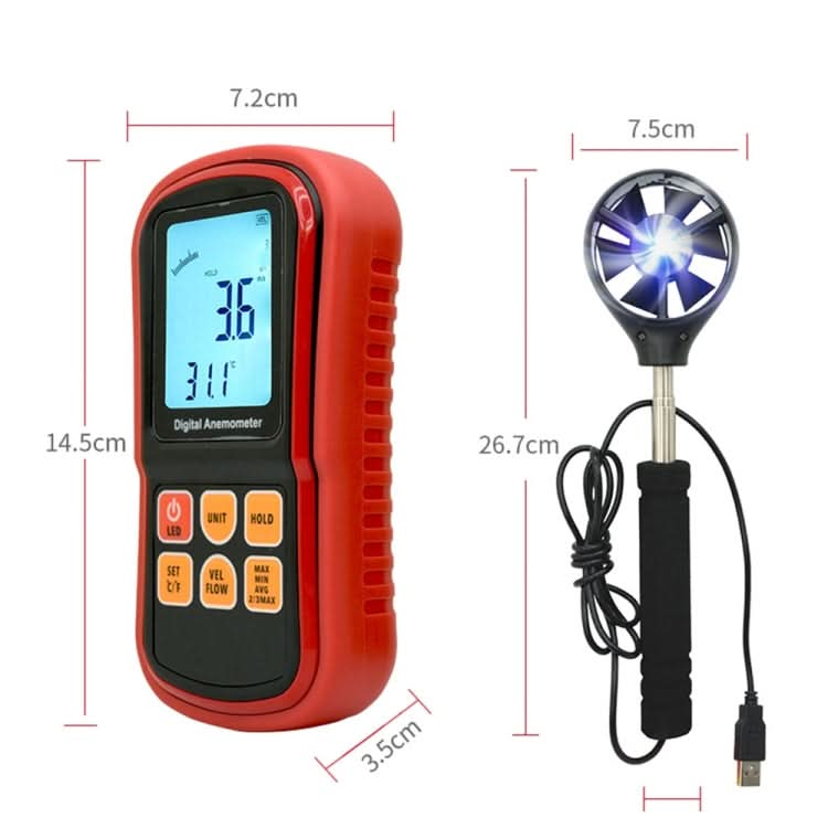 GM8909 Digital Anemometer My Store