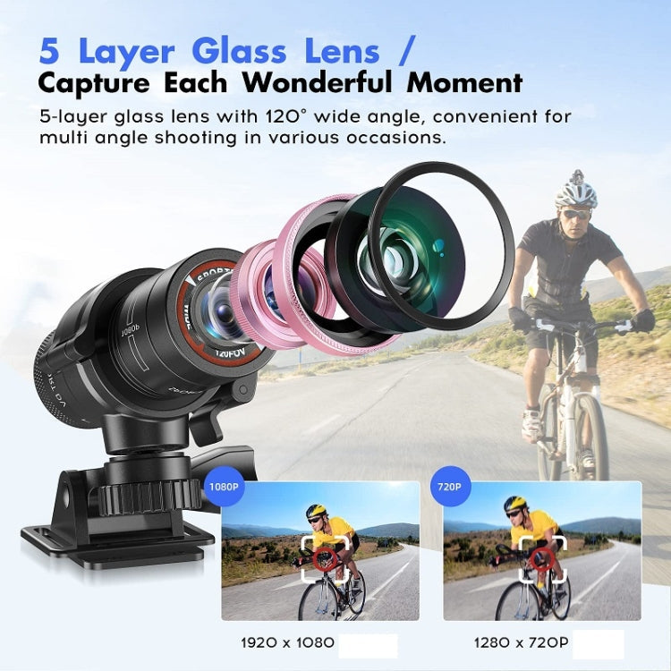 H42A Outdoor Activities HD Sports Action Camera Bicycle Motorbike Helmet Camera Camcorder My Store