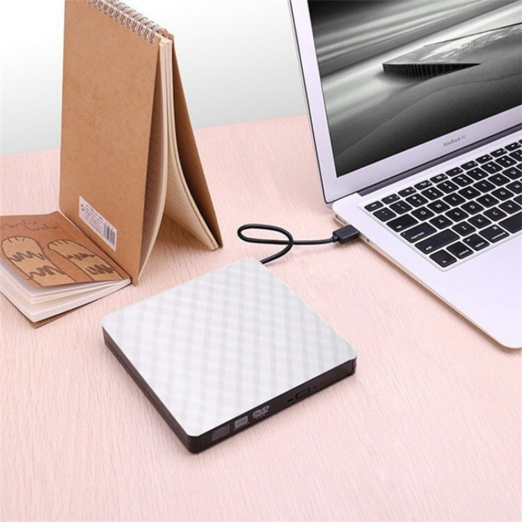 633 Rhombus Pattern USB3.0 Computer Laptop External Optical Drive Burner DVD Write My Store