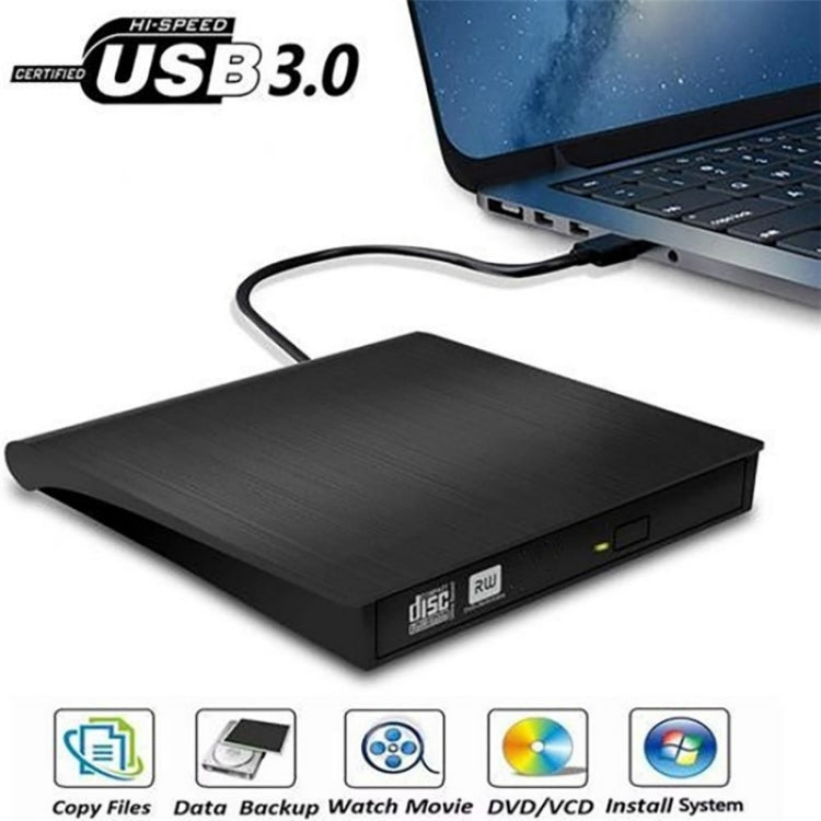 663 High Speed CD DVD Burner USB3.0 Computer Laptop External Optical Drive Burner My Store