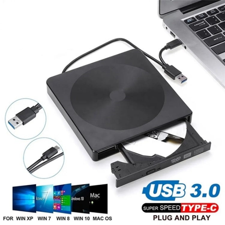 YJ895 High Speed DVD Burner Type-C Computer Laptop External Optical Drive Burner My Store