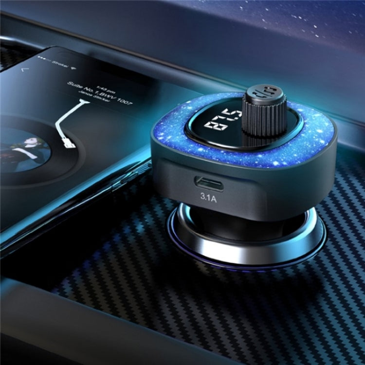 C41 Star Light Car Charger ABS Adapter FM Transmitter Bluetooth Hands-free Call MP3 Music Player ÎҵÄÉ̵ê