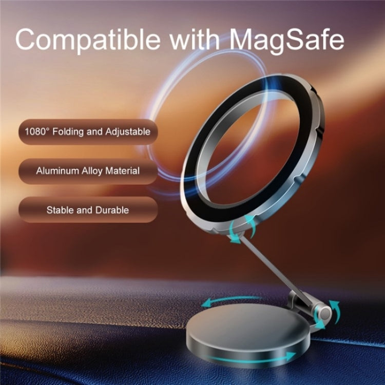 G118 1080-Degree Rotating Folding Magnetic Phone Holder Dashboard Suction Cup Car Mount ÎҵÄÉ̵ê