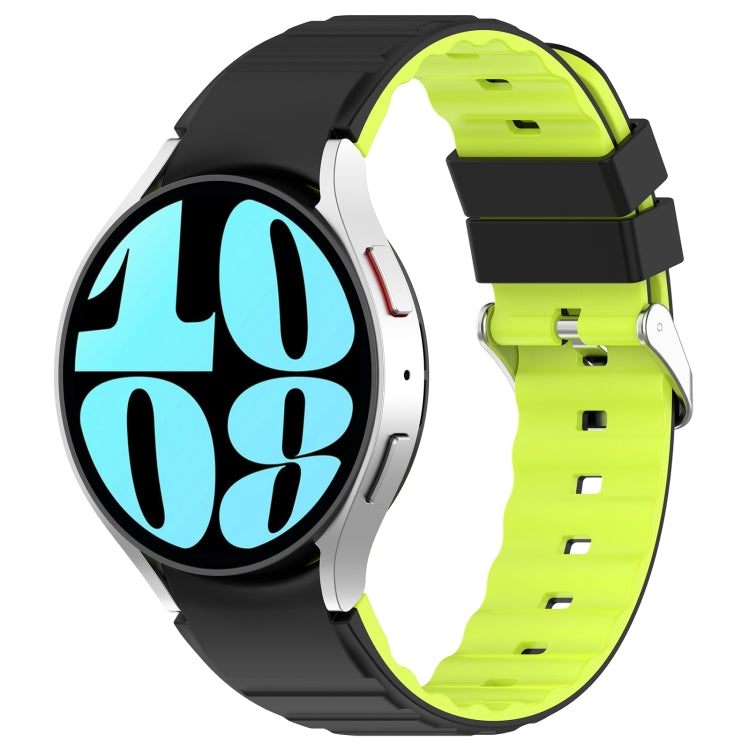 Two Color Horizontal Silicone Watch Band, Series 2