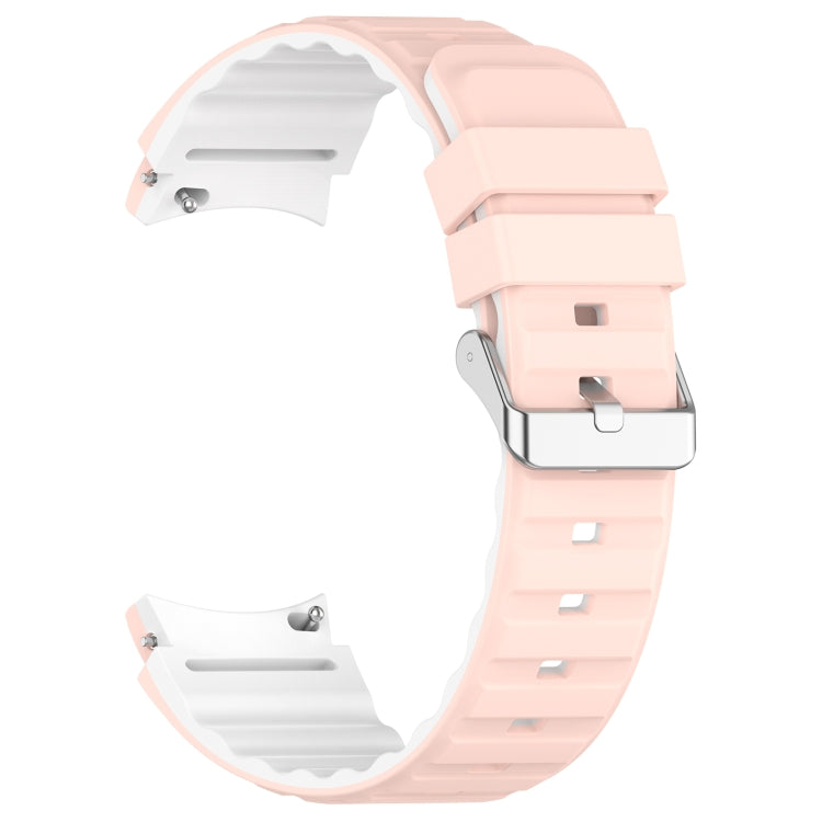 Two Color Horizontal Silicone Watch Band, Series 1