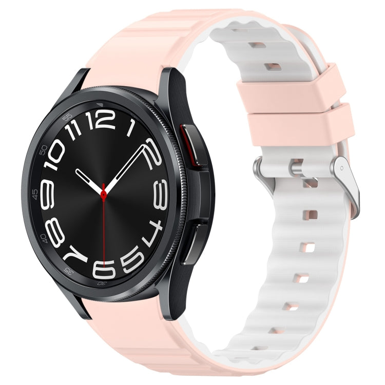 Two Color Horizontal Silicone Watch Band, Series 1