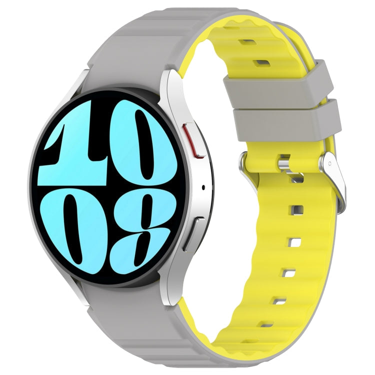 Two Color Horizontal Silicone Watch Band, Series 1