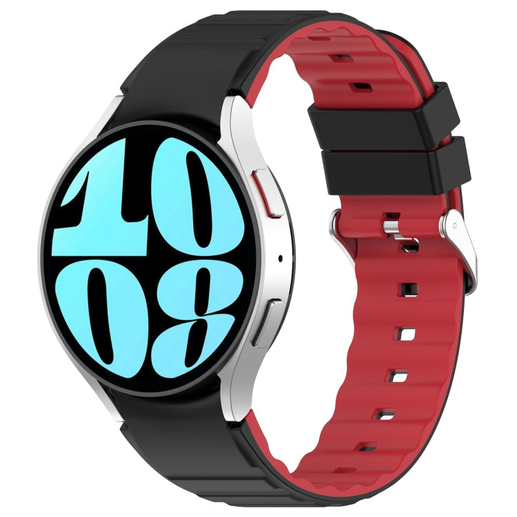 Two Color Horizontal Silicone Watch Band, Series 3