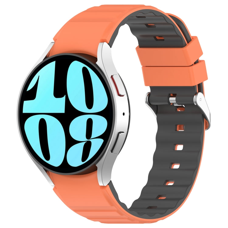 Two Color Horizontal Silicone Watch Band, Series 3