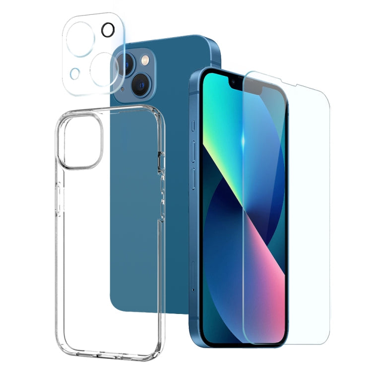 NORTHJO 3 in 1 TPU Phone Case with Screen Film and Lens Film