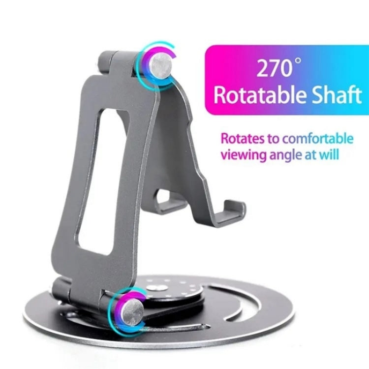 G60 Portable Folding 360-Degree Rotating Desktop Phone Tablet Holder Reluova