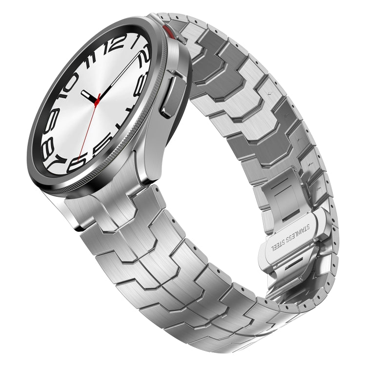 Lron Man Curved Connection Stainless Steel Watch Band