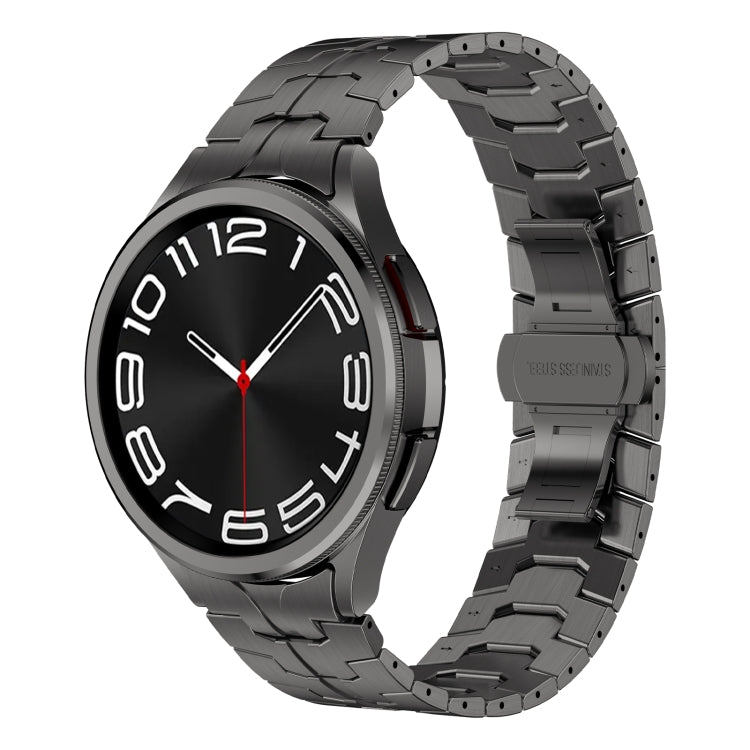 Lron Man Curved Connection Stainless Steel Watch Band