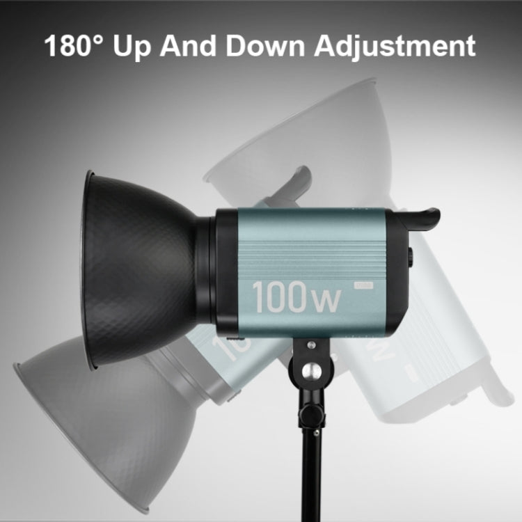 VLOGLITE P100 Professional Photography Video Fill Light 100W High Powerful Bright COB LED Light