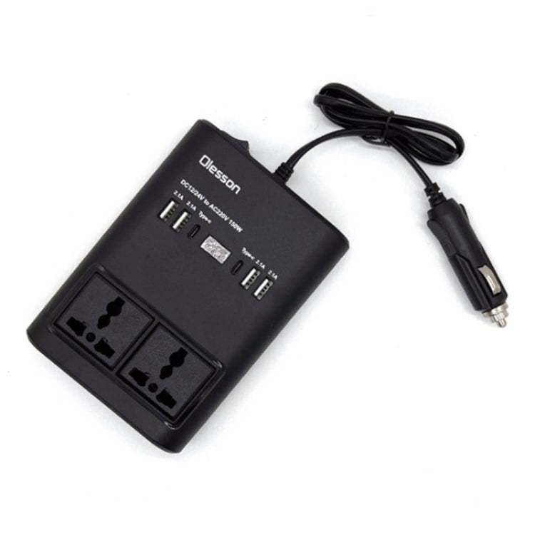 Car 150W Power Socket Cigarette Lighter Car Charger 4USB+2Type-C Car Power Inverter ÎҵÄÉ̵ê