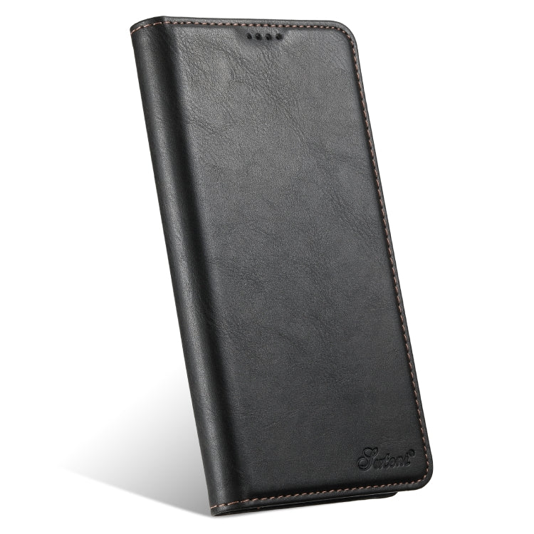 Suteni J02 Oil Wax Wallet Leather Phone Case, Series 5