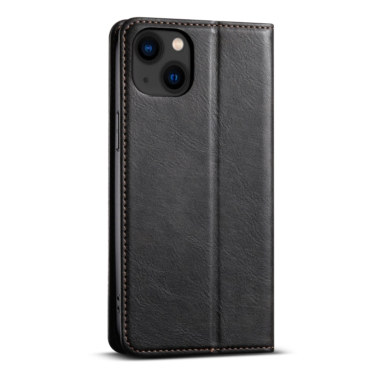 Suteni J02 Oil Wax Wallet Leather Phone Case, Series 5