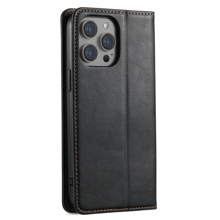 Suteni J02 Oil Wax Wallet Leather Phone Case, Series 4