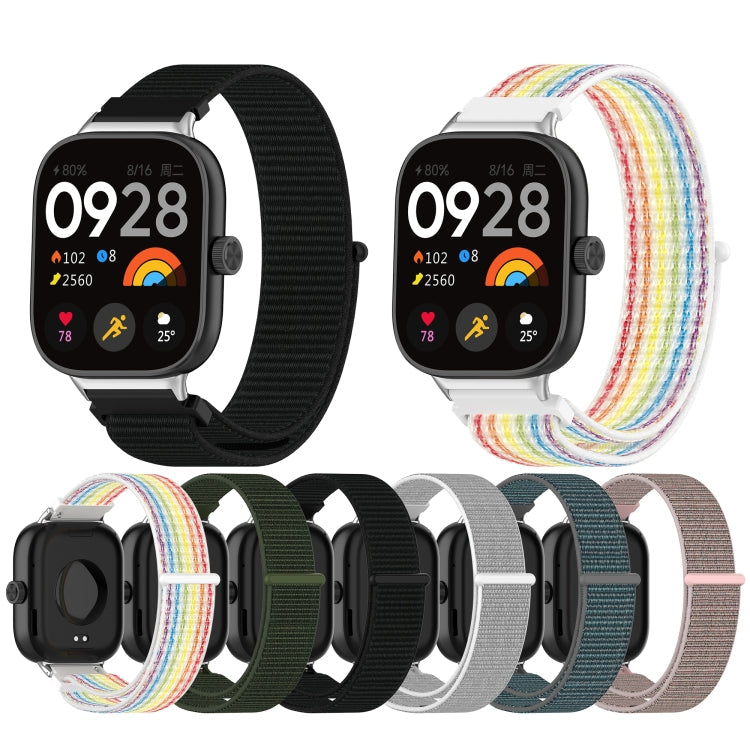 Nylon Loop Metal Connector Watch Band