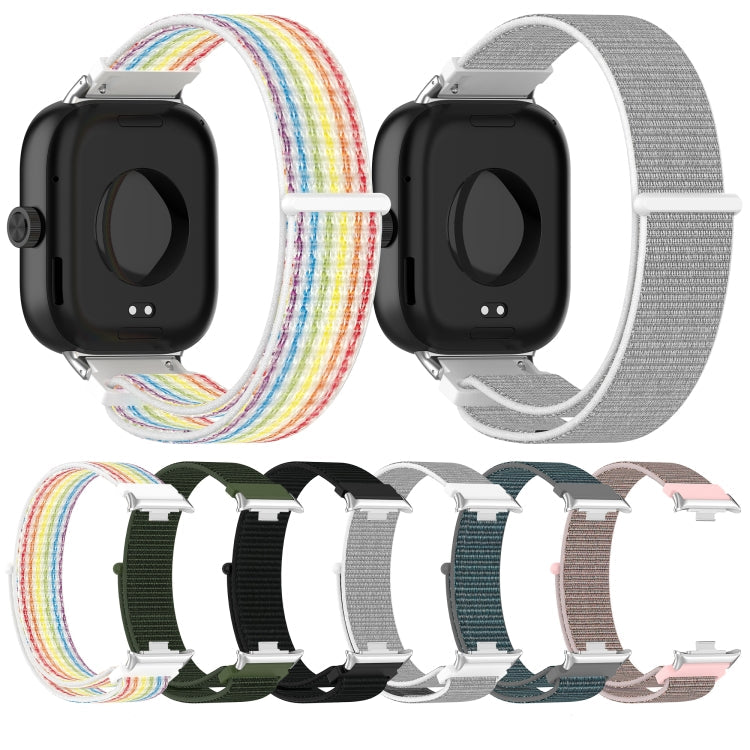 Nylon Loop Metal Connector Watch Band