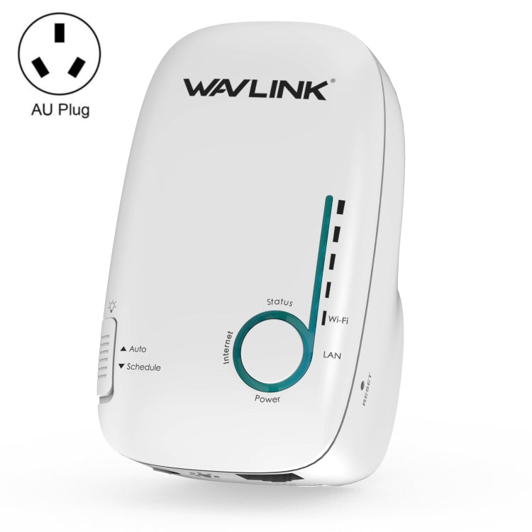 WAVLINK WN576K1 AC1200 Household WiFi Router Network Extender Dual Band Wireless Repeater (White)