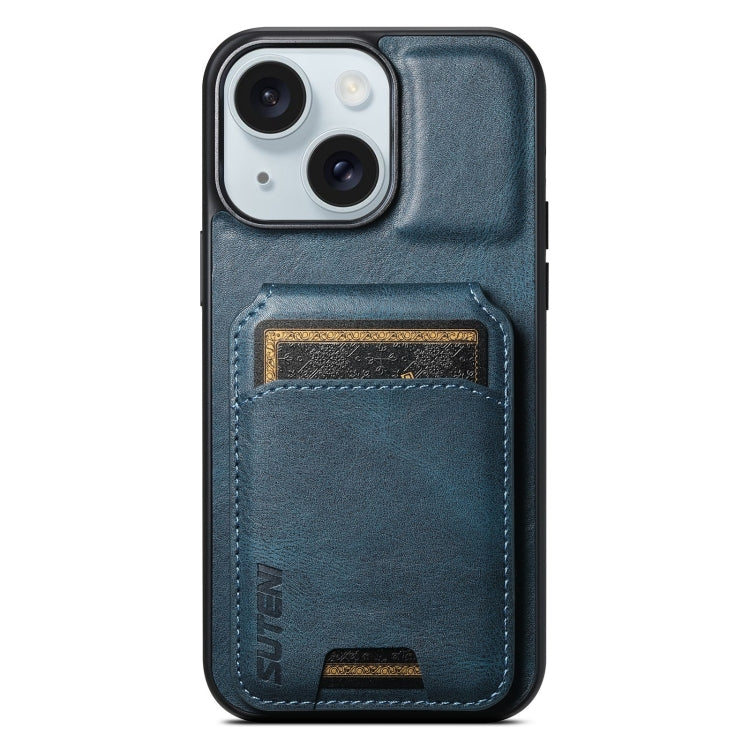 Suteni H02 Leather Wallet Stand Back Phone Case, Series 2