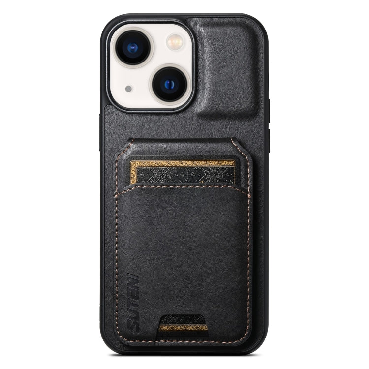 Suteni H02 Leather Wallet Stand Back Phone Case, Series 3